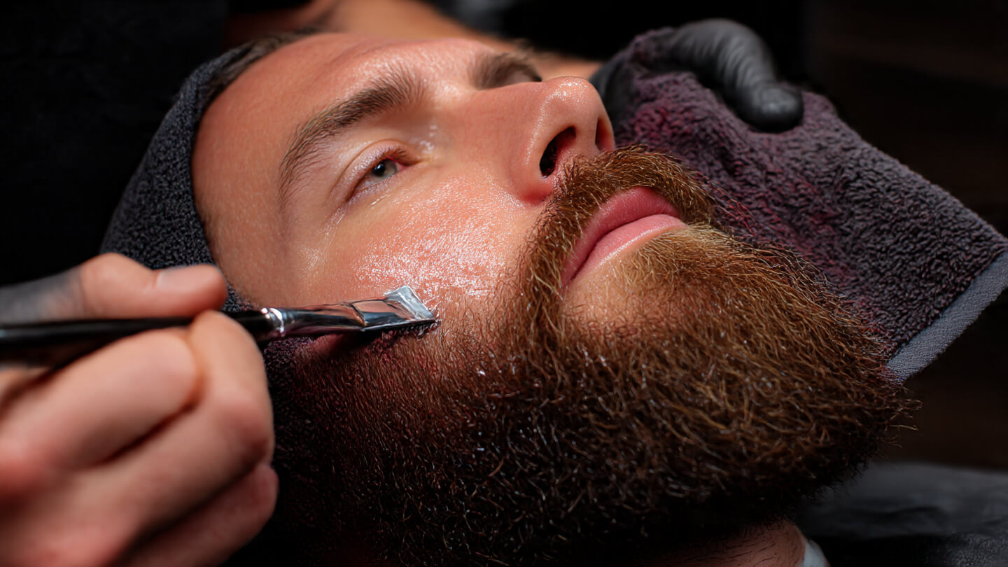 Beard sculpt - sharp lines