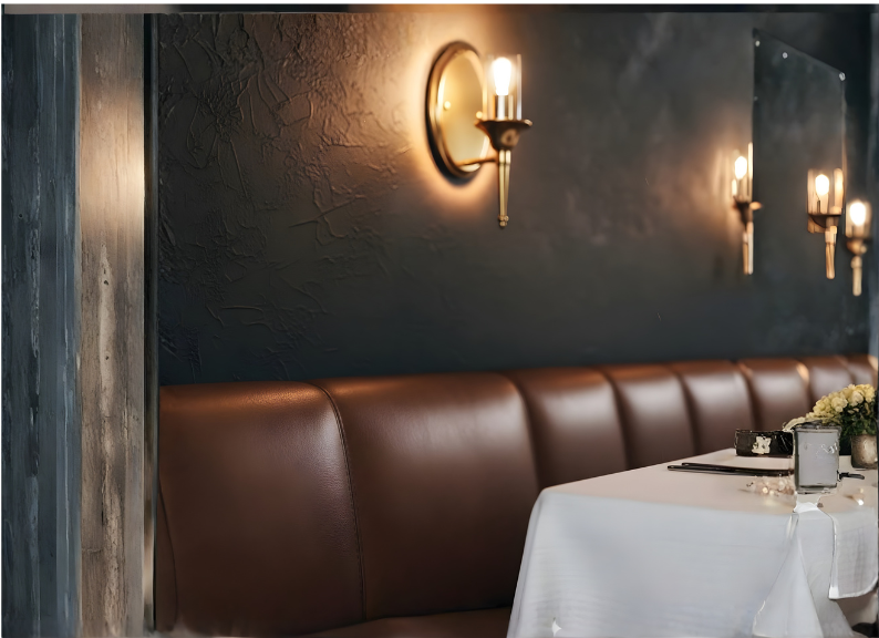 Elegant dining atmosphere